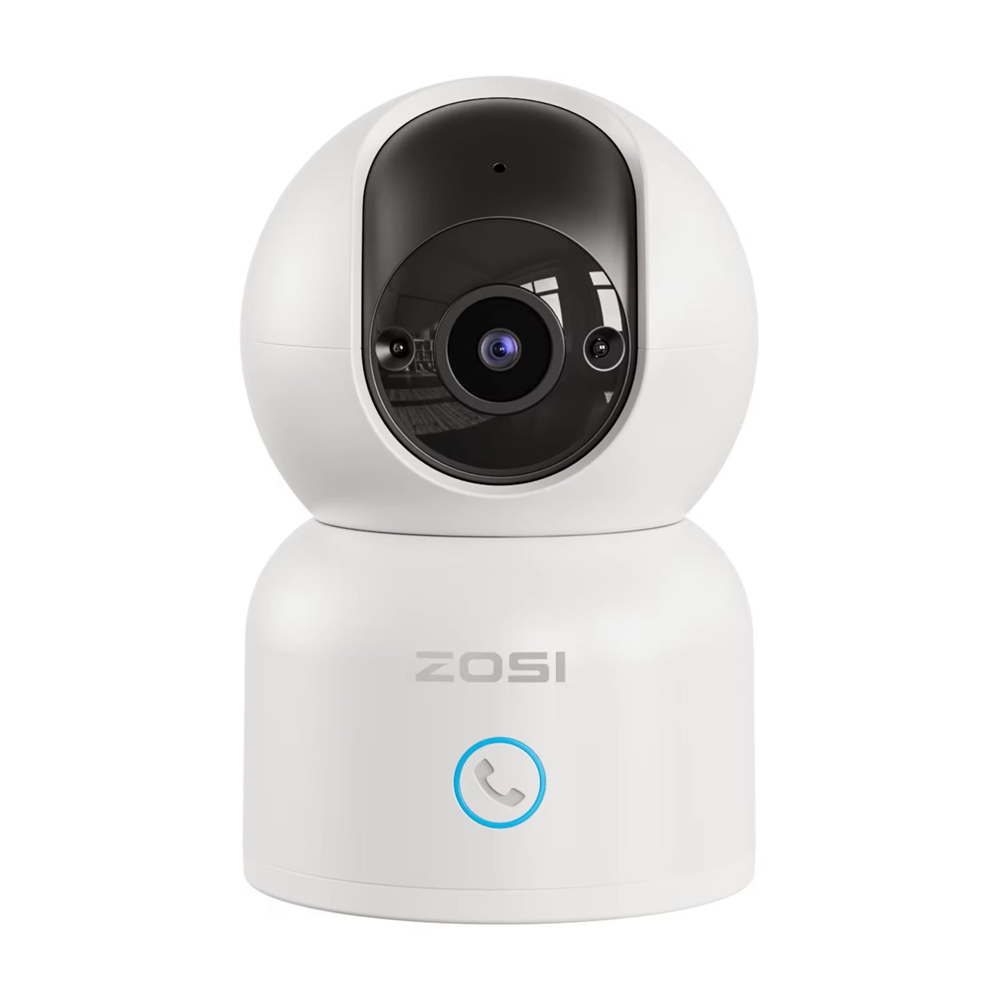 360�� Smart Home Security Camera PTZ Auto Tracking Baby Monitor AI Panoramic HD Night Vision Indoor Wifi Surveillance Camera