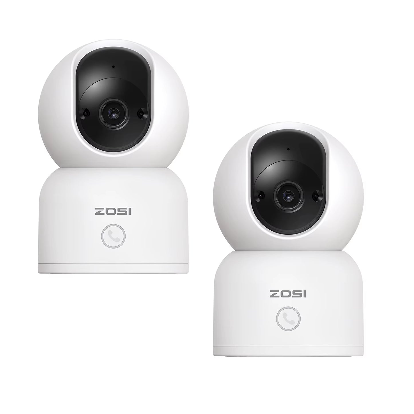 360�� Smart Home Security Camera PTZ Auto Tracking Baby Monitor AI Panoramic HD Night Vision Indoor Wifi Surveillance Camera
