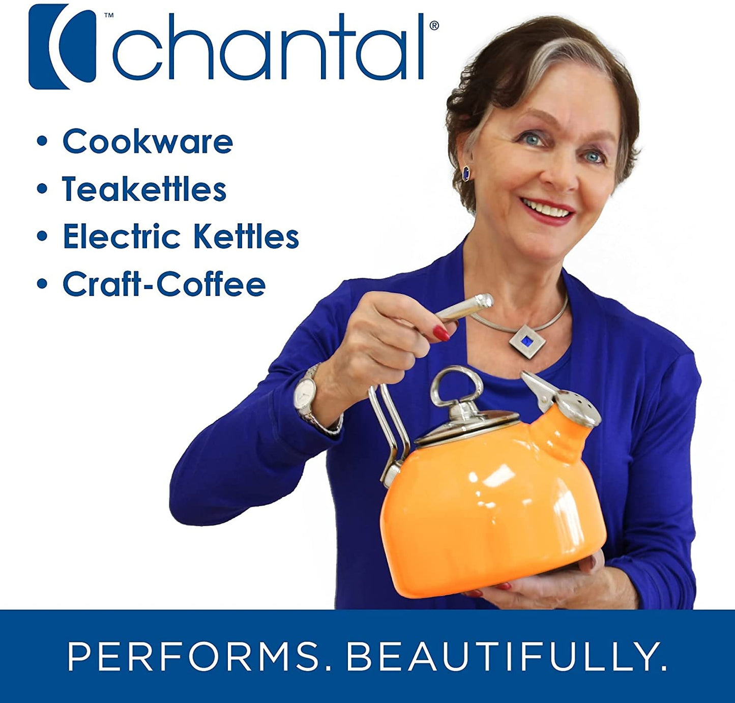 Oslo Cordless Electric Kettle (Blue Cove)