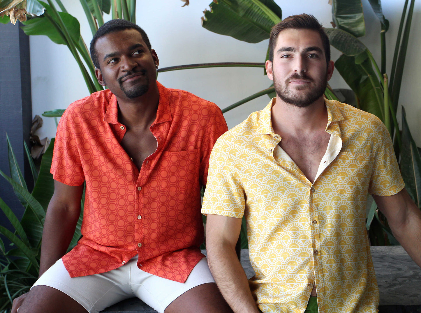 The Tangier Perfect Cut Short Sleeve Button-Down Shirt