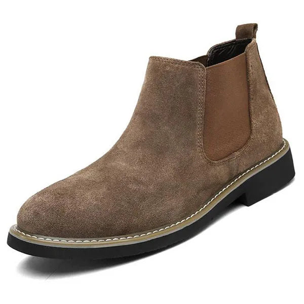 YIGER Men’s Chelsea Boots – Leather Slip
