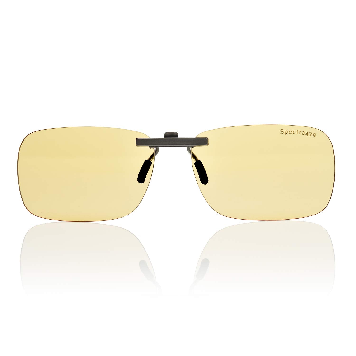 Blue Light Blocking Clip On Glasses - Effective Computer Glasses for Men and Women, Durable Lightweight Design Reduce Eyestrain, Headaches for All Day Screen Time and Gaming Protection (Daytime Lens) - eighttwentytwo92