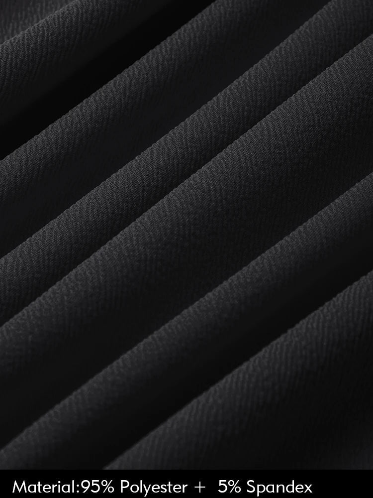 Elegant Fit & Flare Belted A - Line Dress for Women | Knee - Length Office Wear - eighttwentytwo92