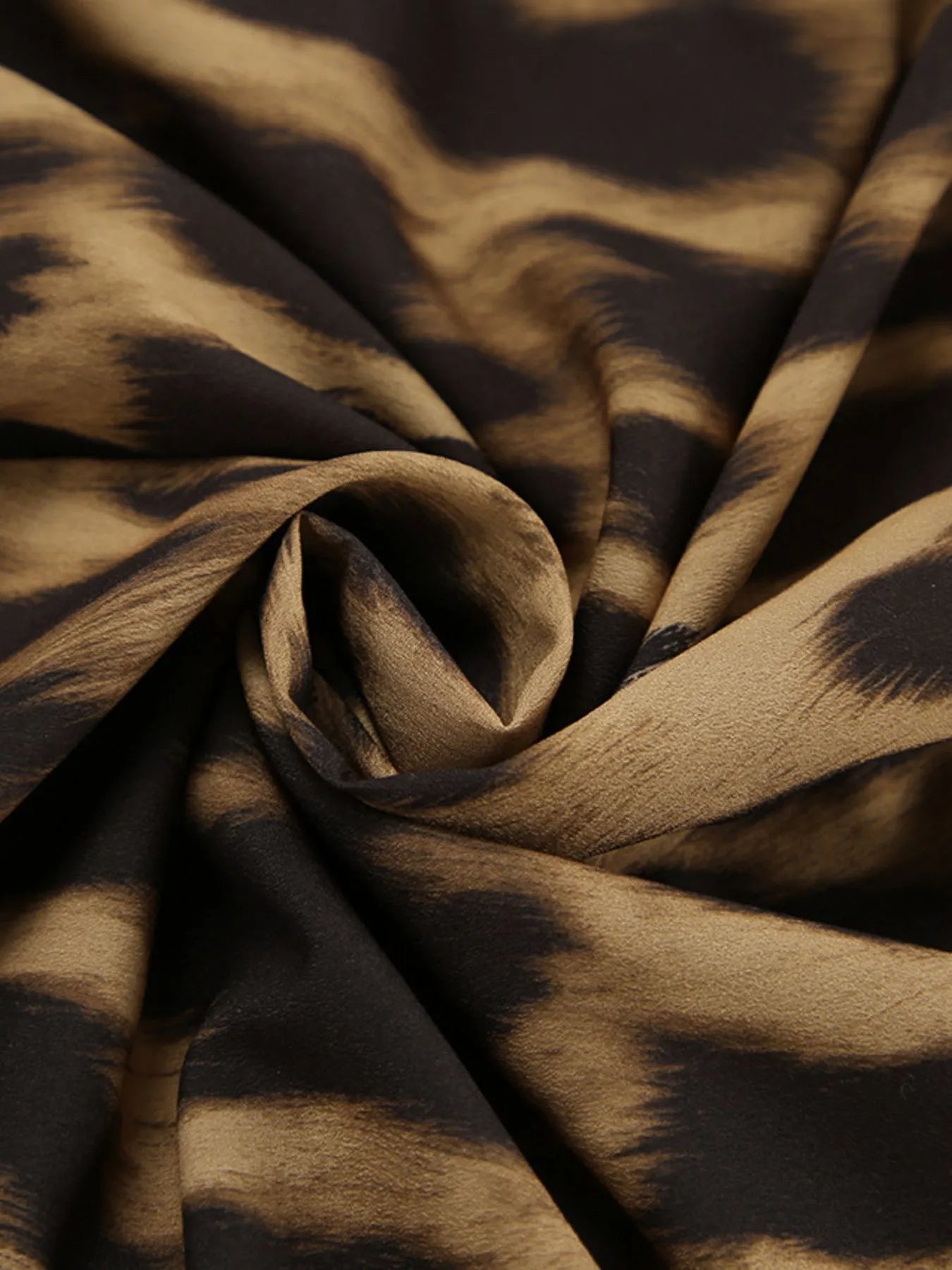 Leopard Print High Waist Flare Maxi Skirt - eighttwentytwo92