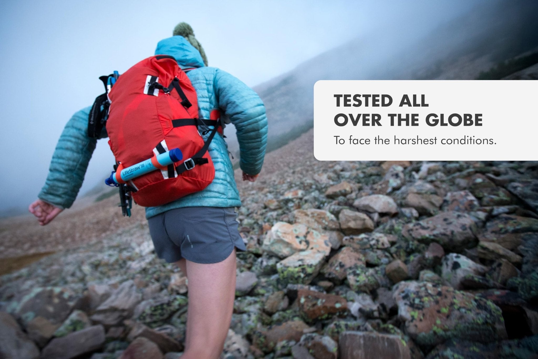 LifeStraw Personal Water Purifier for Hiking, Camping, Travel, and Emergency Preparedness - eighttwentytwo92