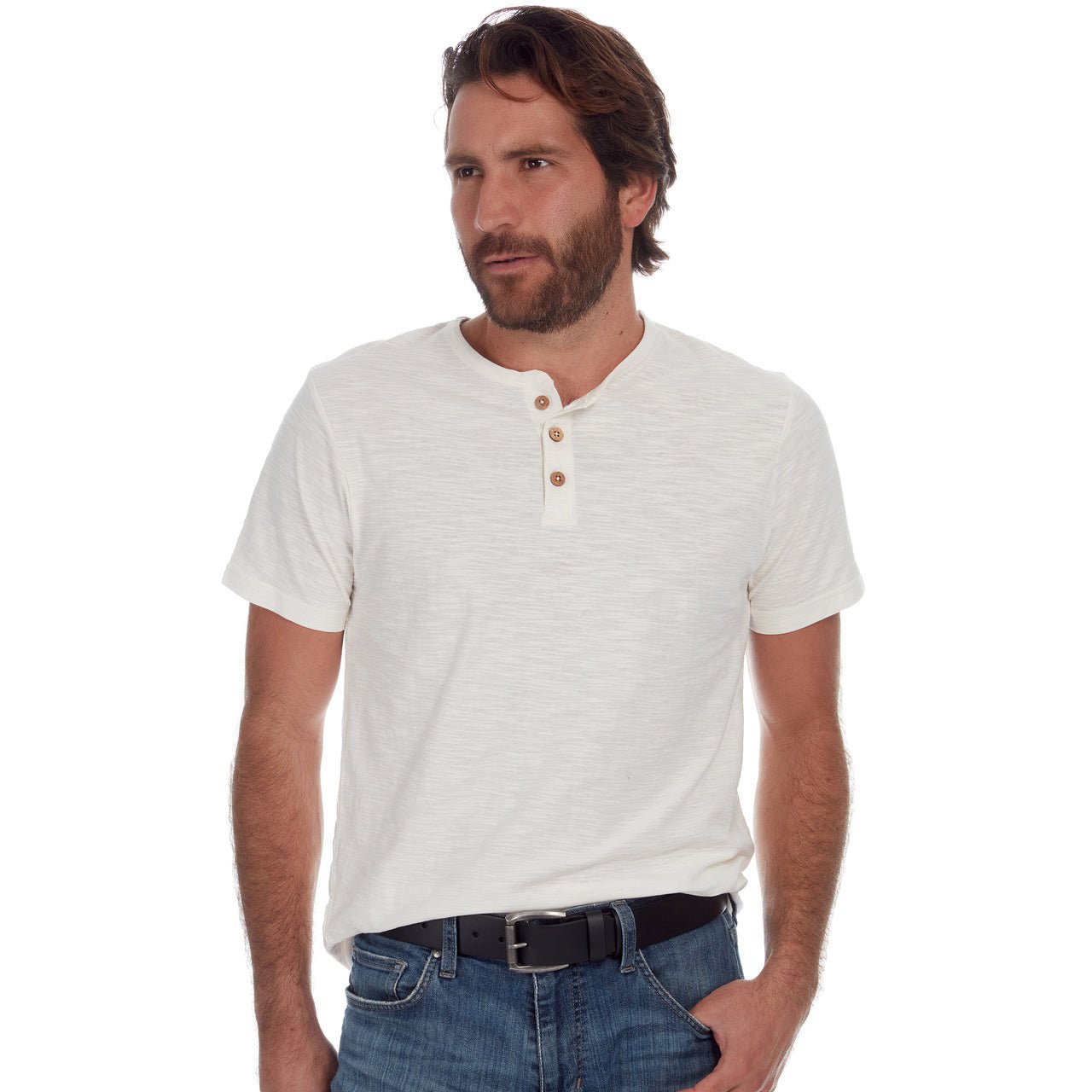 Nick Buffalo Leather 4 CM Belt - eighttwentytwo92