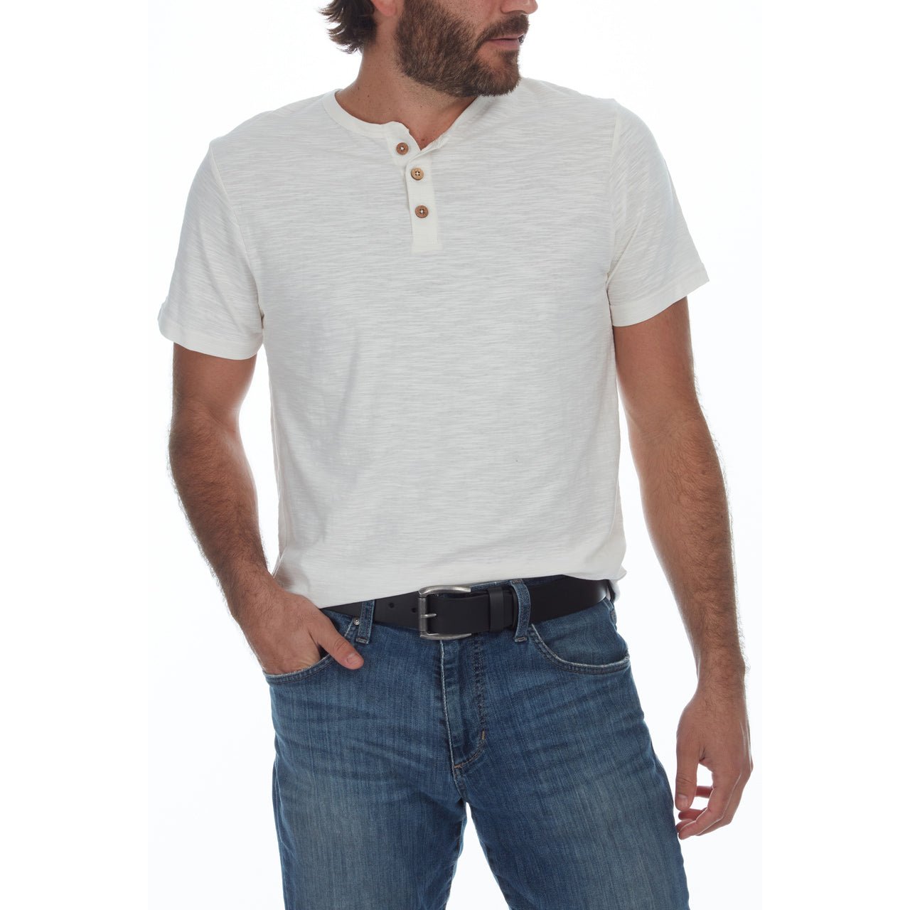 Nick Buffalo Leather 4 CM Belt - eighttwentytwo92