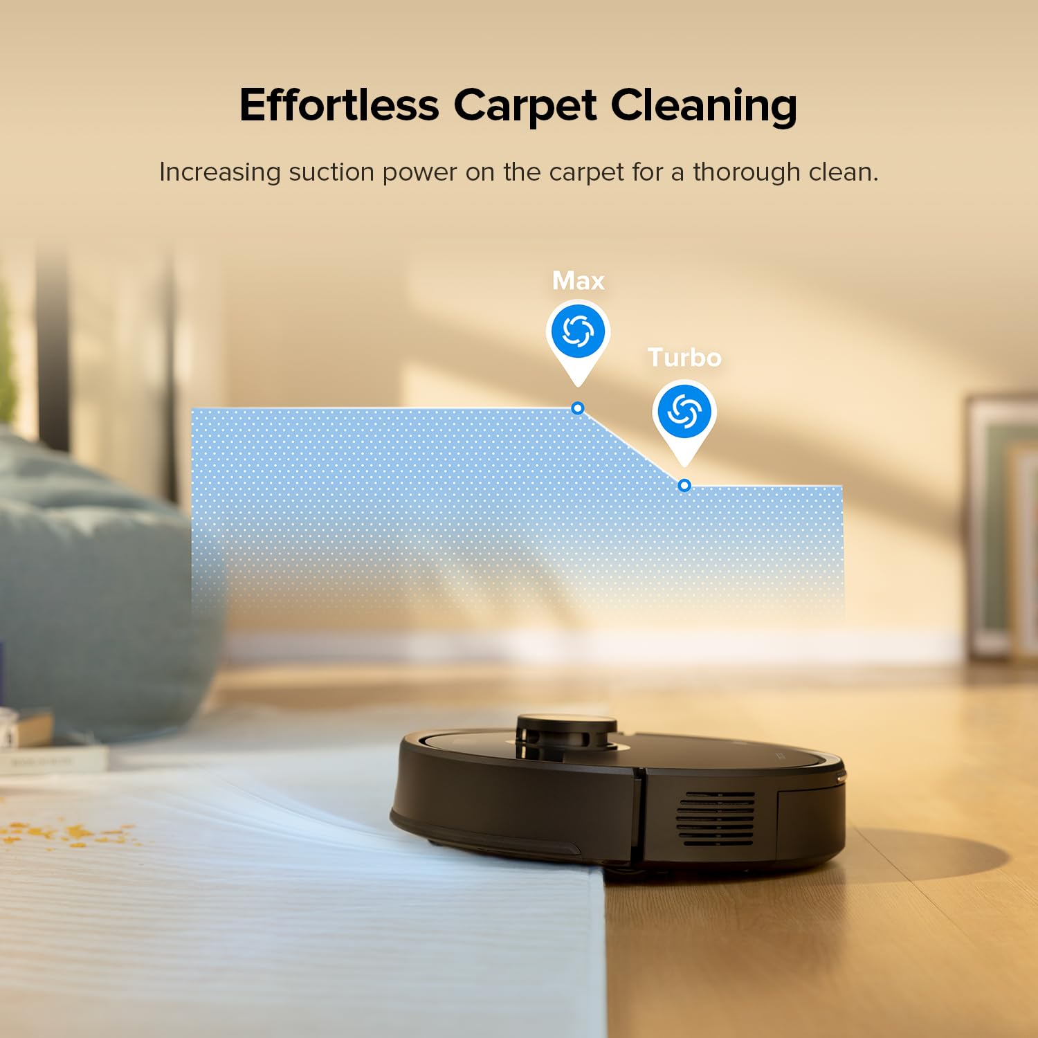 roborock Q7 M5+ Robot Vacuum and Mop, Upgraded from Q5 Max+, Up to 7 - 9 Weeks Self - Empty, 10000Pa Suction, Dual Anti - Tangle System for Pet Hair & Carpet, PreciSense LiDAR Navigation, App Control, Black - eighttwentytwo92