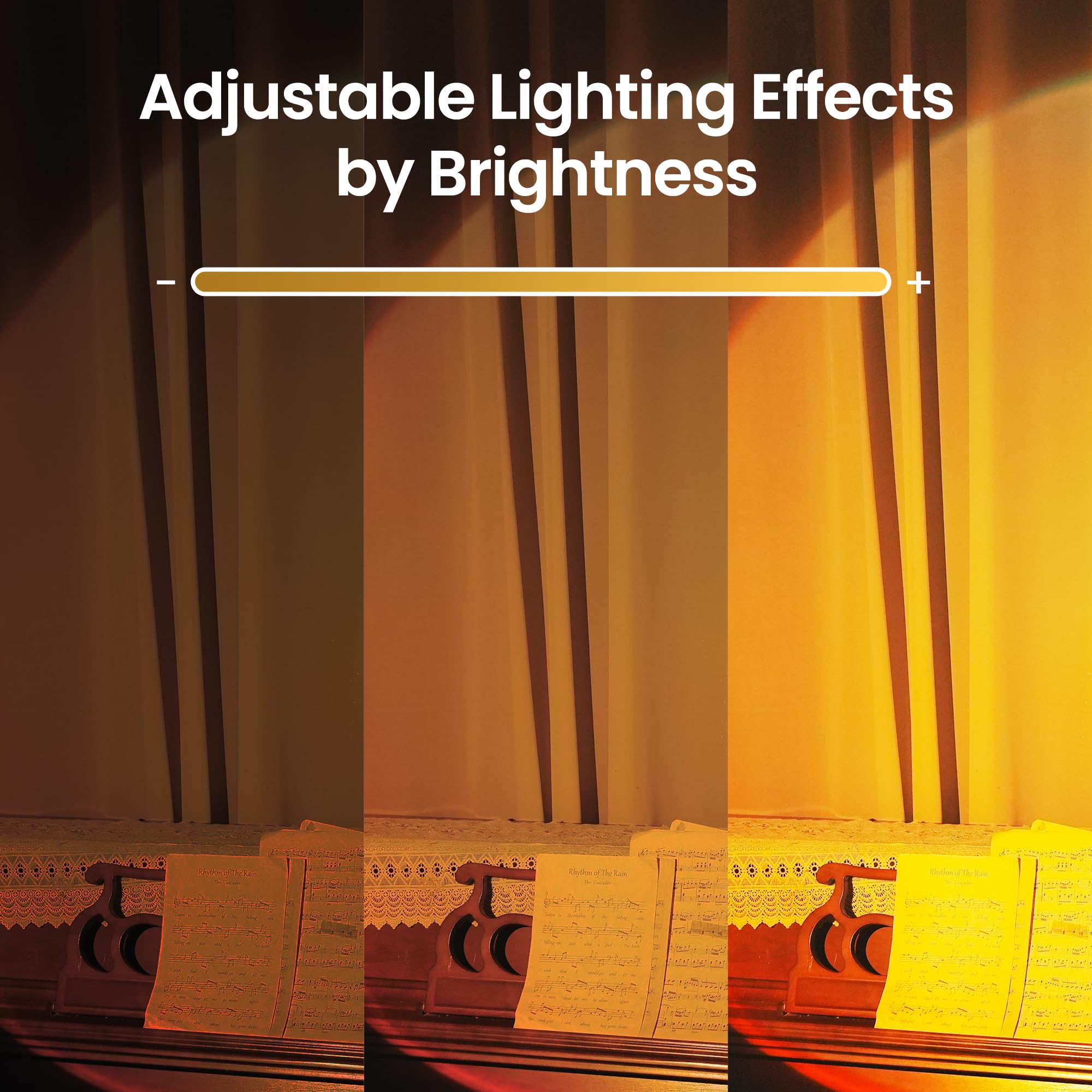 Tsrarey Sunset Lamp Projection, Not Only 21 Colors Sunset Lights, 180 Degree Rotation Led Light, Push Button Switch & APP Control Projector for Party Bedroom Decor - eighttwentytwo92