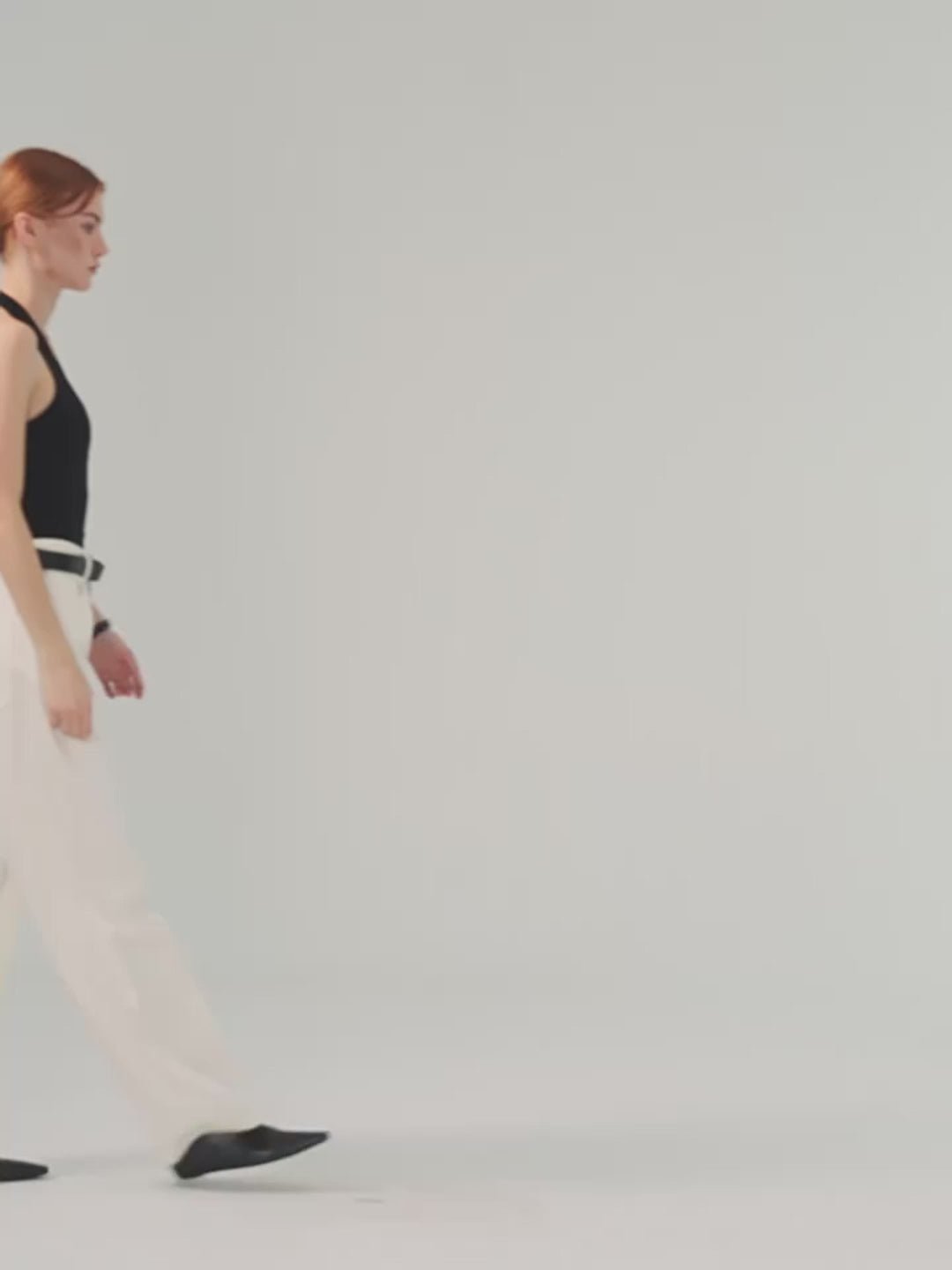 Women’s Off - White Straight Wide - Leg Trousers | Soft Fitted Comfort - eighttwentytwo92