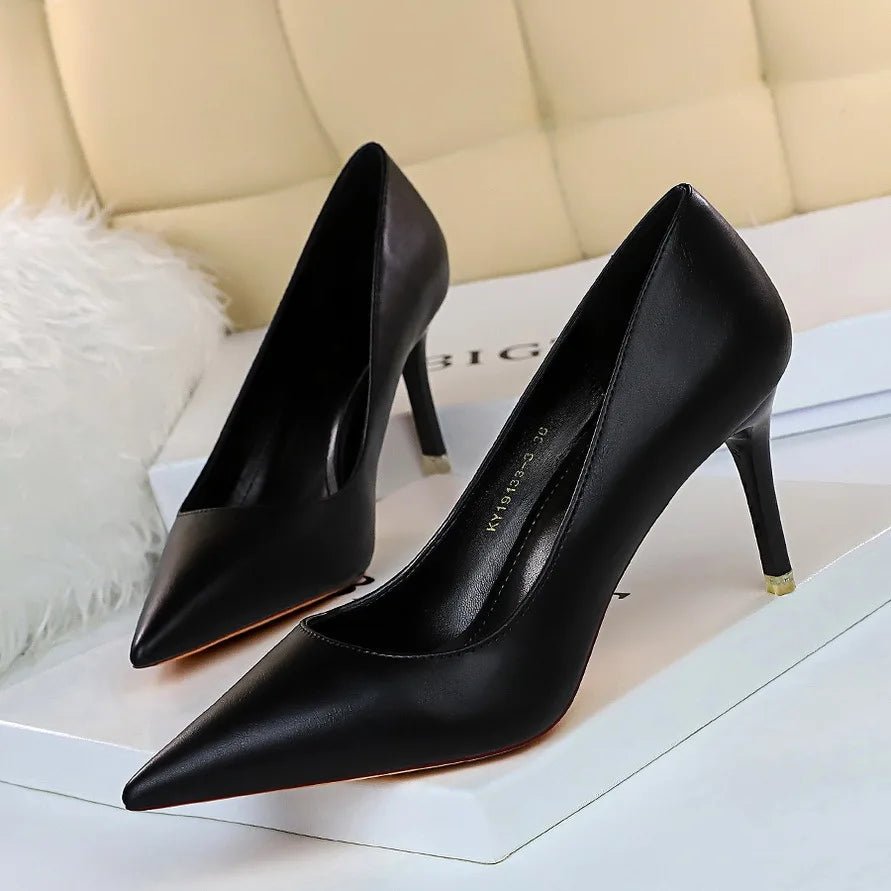 Women’s Pointed Toe High Heel Pumps – Classic Stiletto Dress Shoes - eighttwentytwo92