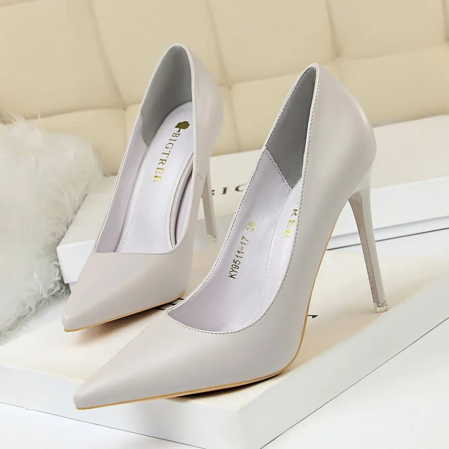 Women’s Pointed Toe High Heel Pumps – Classic Stiletto Dress Shoes - eighttwentytwo92