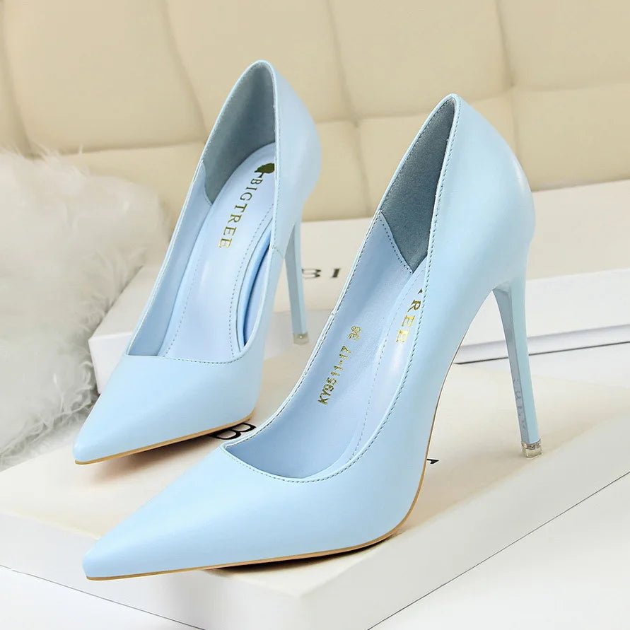 Women’s Pointed Toe High Heel Pumps – Classic Stiletto Dress Shoes - eighttwentytwo92