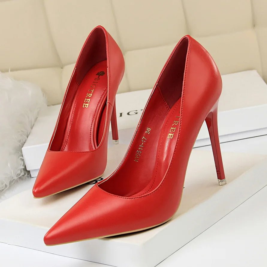 Women’s Pointed Toe High Heel Pumps – Classic Stiletto Dress Shoes - eighttwentytwo92