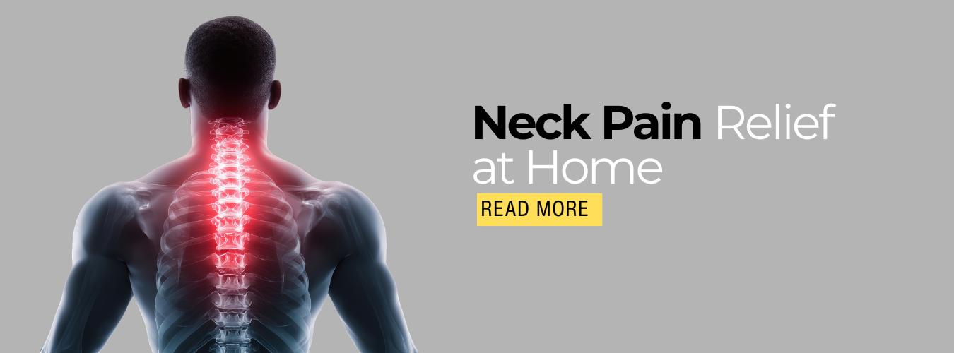 Neck pain relief at home