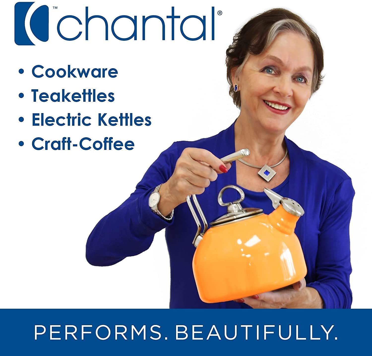 Oslo Cordless Electric Kettle (Blue Cove)