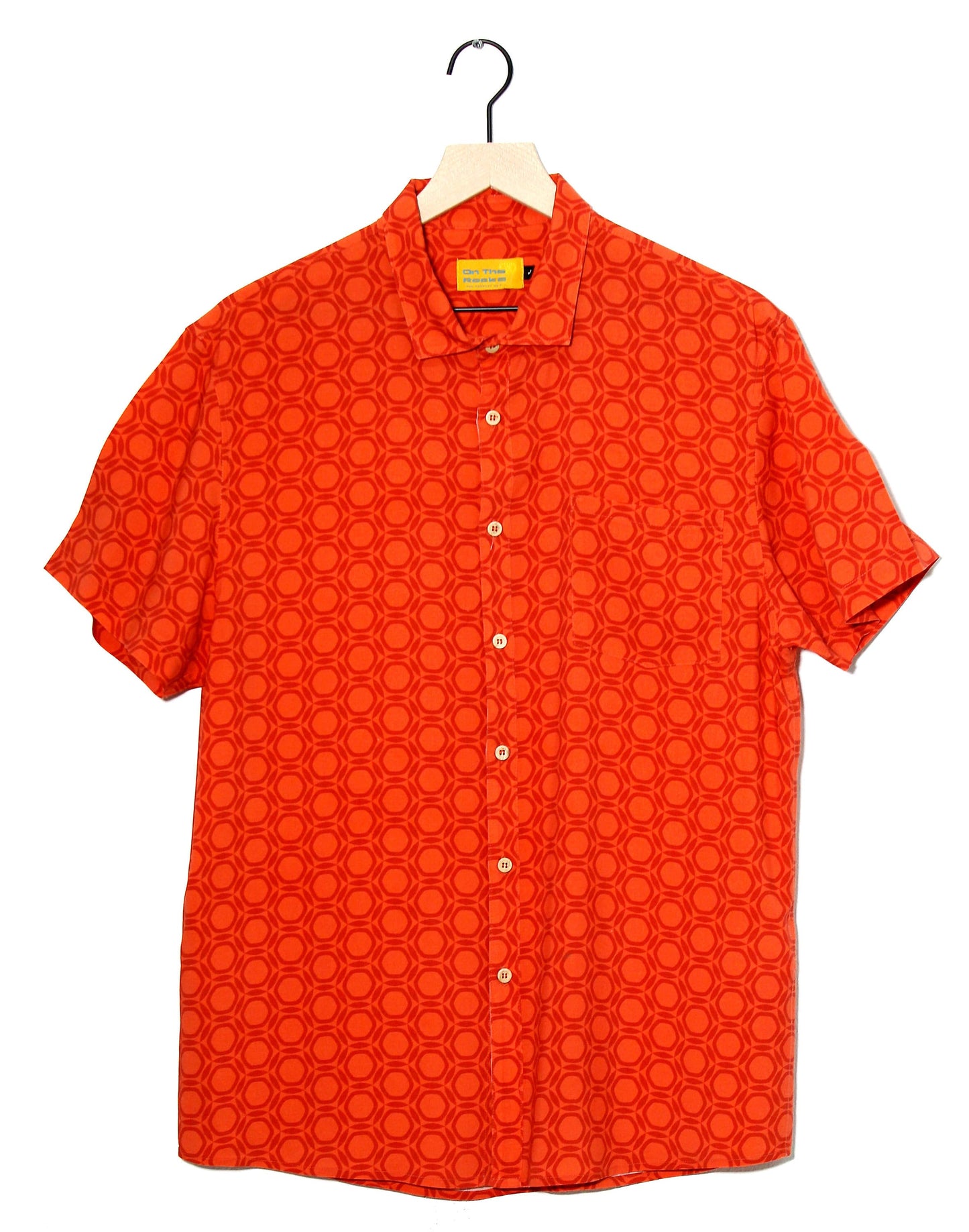 The Tangier Perfect Cut Short Sleeve Button-Down Shirt