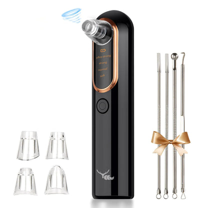 Yccu Blackhead Remover Vacuum Professional Pore Vacuum Black Head Remover for Face USB Rechargeable Blackhead Extractor for Removing Blackhead Whitehead Acne