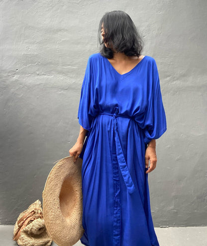 Transform your beach and resort looks with this versatile Boho Kaftan Dress.
