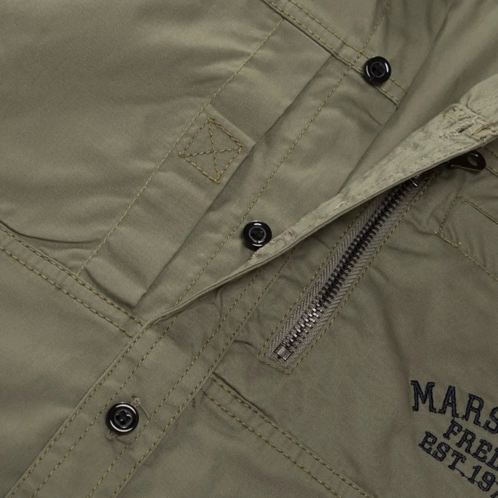 Tough, timeless, and effortlessly cool ��� the Fredd Marshall Military-Style Shirt