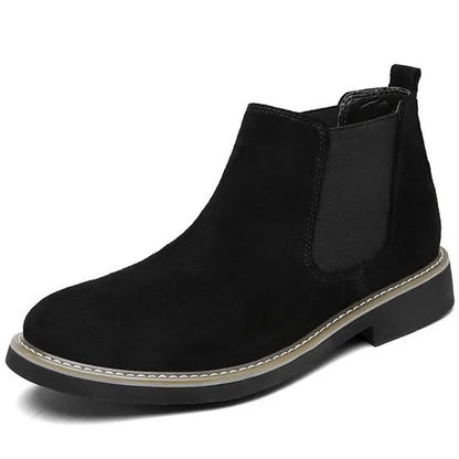 YIGER Men’s Chelsea Boots – Leather Slip
