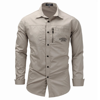 Tough, timeless, and effortlessly cool ��� the Fredd Marshall Military-Style Shirt