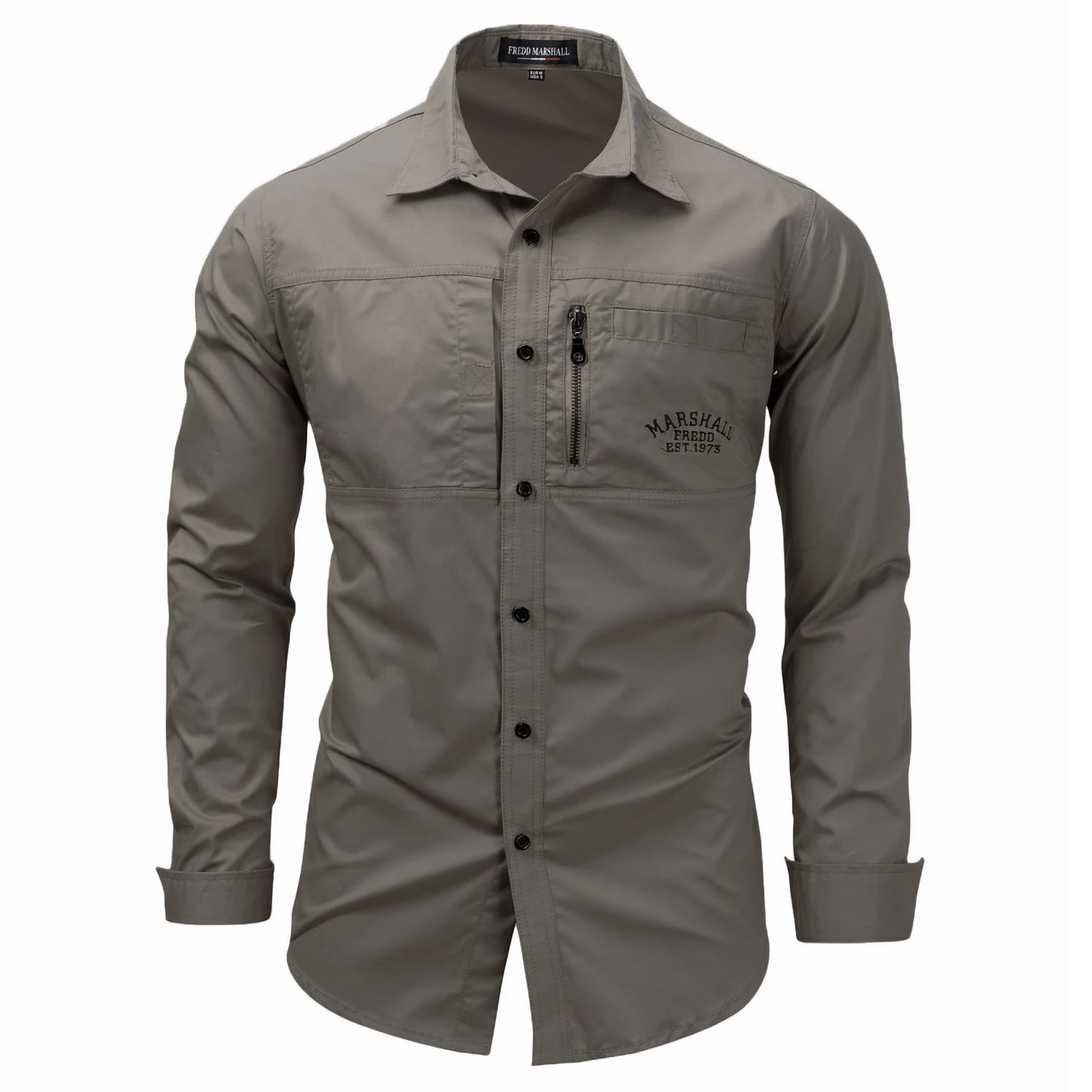 Tough, timeless, and effortlessly cool ��� the Fredd Marshall Military-Style Shirt