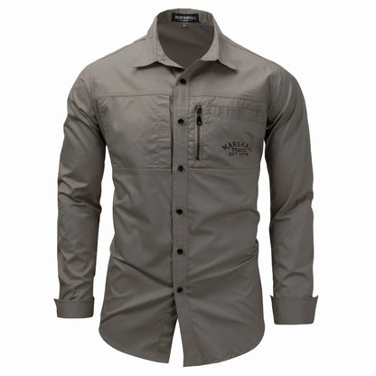 Tough, timeless, and effortlessly cool ��� the Fredd Marshall Military-Style Shirt