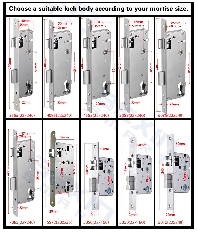 New Model of High Quality Ttlock App Security Electric Password Fingerprint Waterproof Smart Door Lock