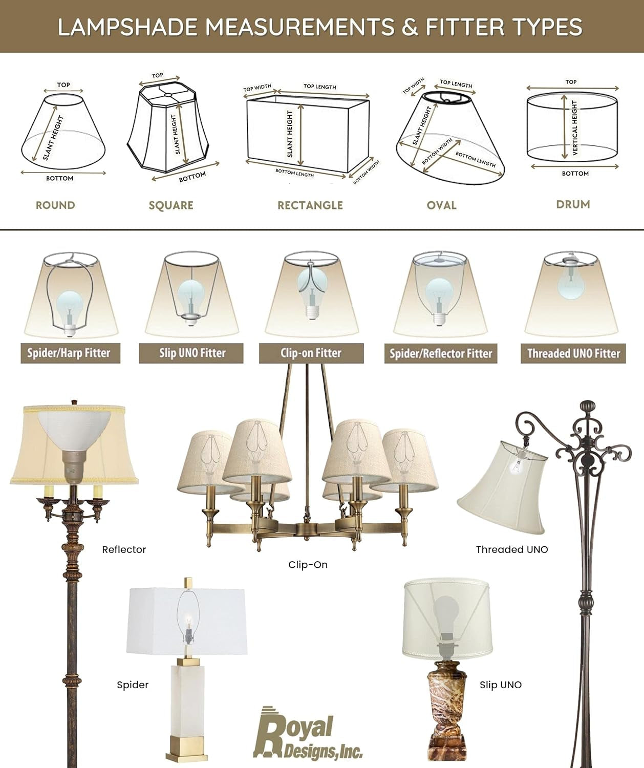 BSO-705-16WH Square Cut Corner Bell Basic Lamp Shade, 9 X 16 X 13, White