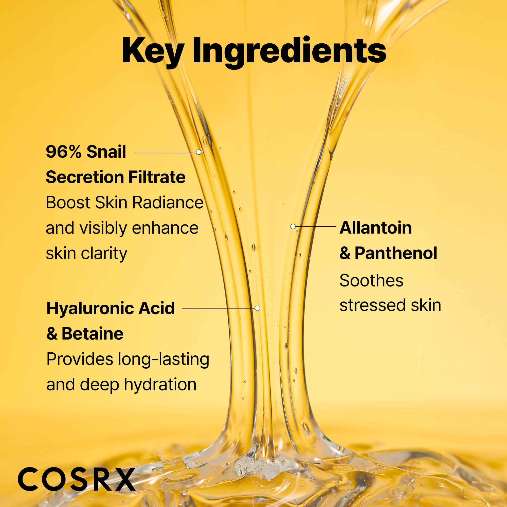 COSRX Snail Mucin Repairing Serum 100ml, Hydrating Serum for Face with Snail Secretion Filtrate for Dull Skin & Fine Lines, Korean Skin Care, Stocking Stuffers for Women - eighttwentytwo92