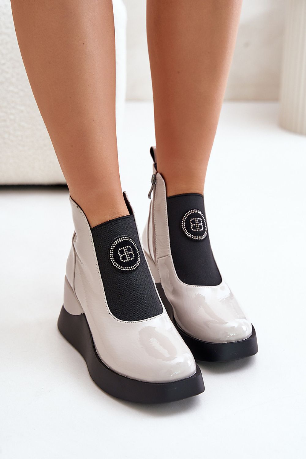 Elevate your everyday style with our sleek Buskin Boots Model 201022.