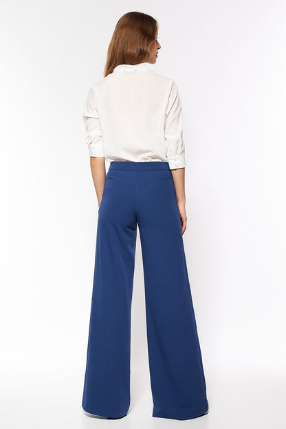 Welcome spring with a bold splash of color! These Cobalt Palazzo Pants by Nife