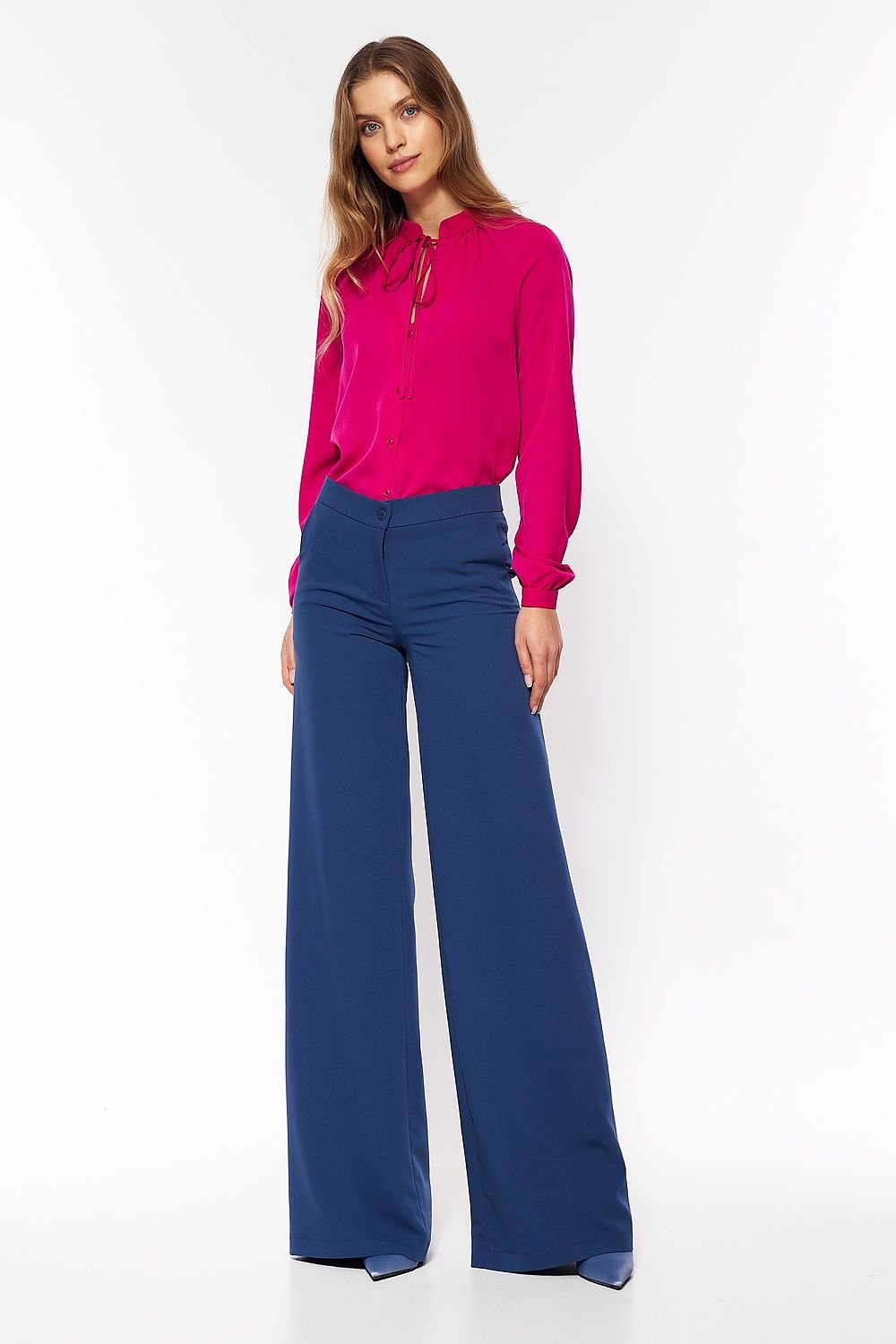 Welcome spring with a bold splash of color! These Cobalt Palazzo Pants by Nife