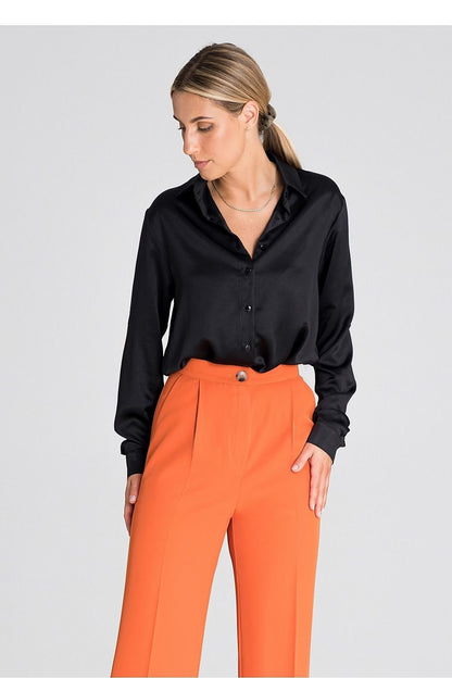 Discover sophistication with our elegant long sleeve shirt by Figl.