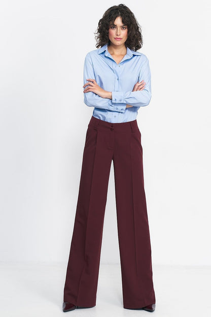 Wide Leg High Waist Trousers Nife Model 200390