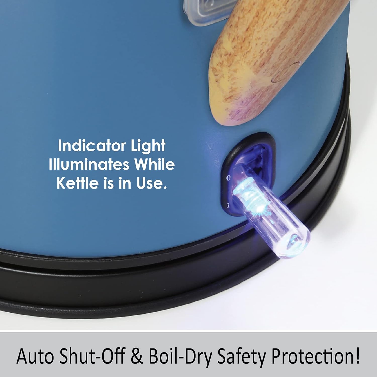 Oslo Cordless Electric Kettle (Blue Cove)
