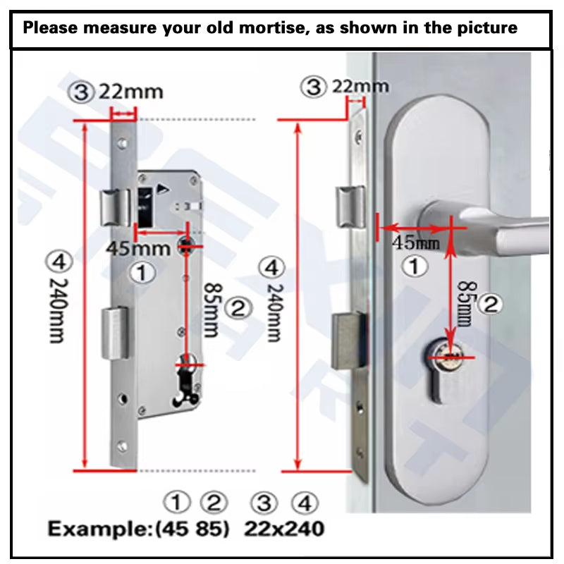 New Model of High Quality Ttlock App Security Electric Password Fingerprint Waterproof Smart Door Lock