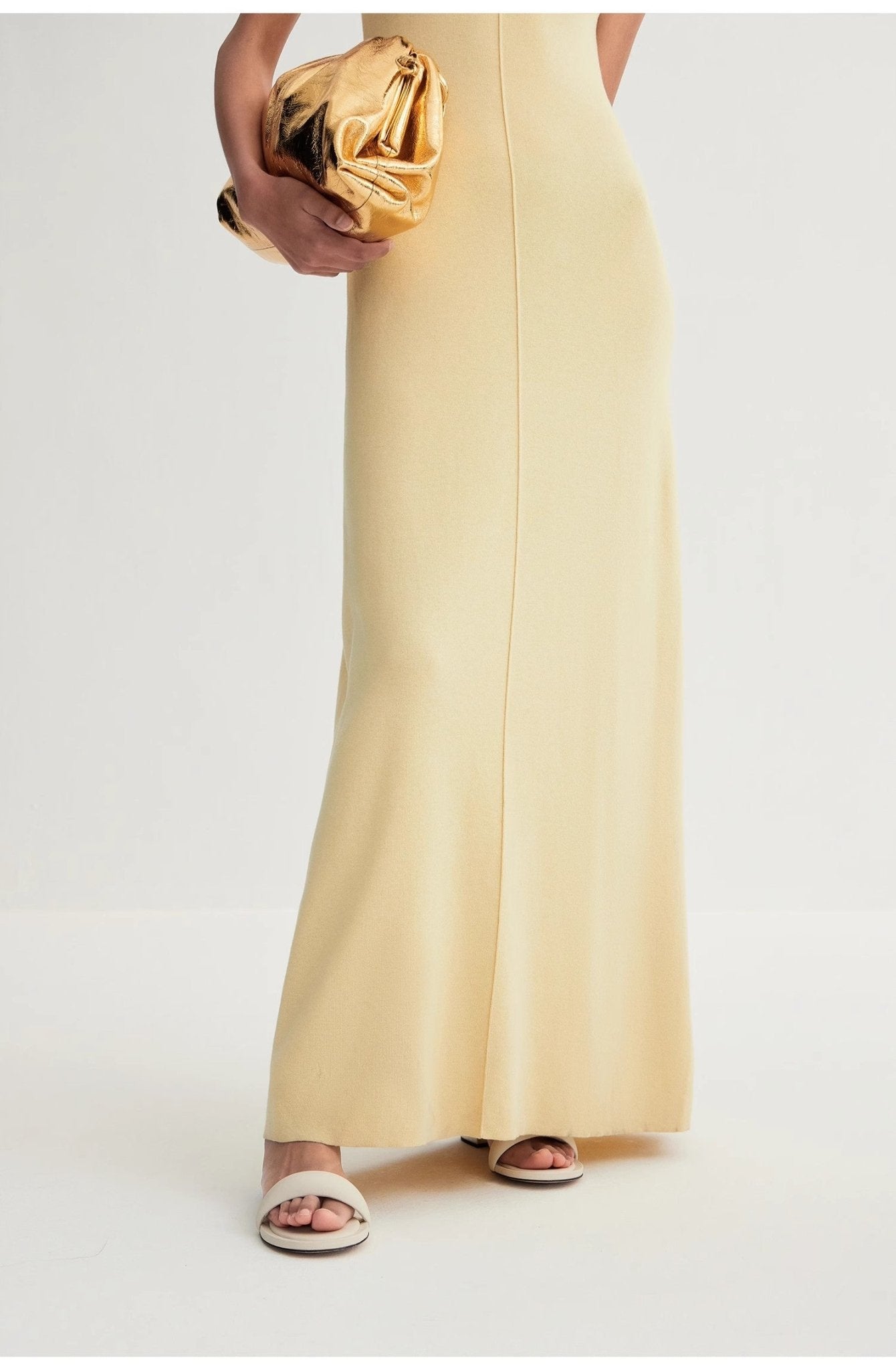 Fireladyfur Women's Merino Wool Knit Dress"Island Letters" - eighttwentytwo92