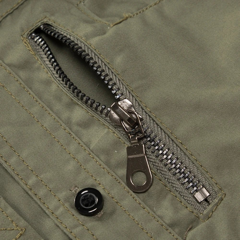 Fredd Marshall Men's Military Cotton Shirt - eighttwentytwo92