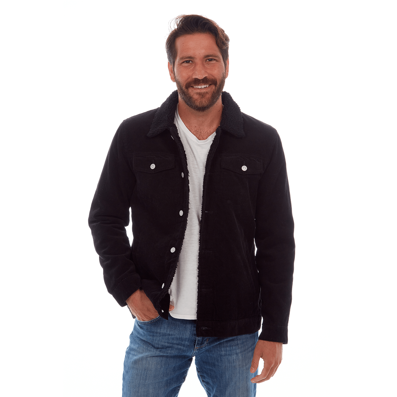 Kolton Corduroy Trucker Jacket - eighttwentytwo92