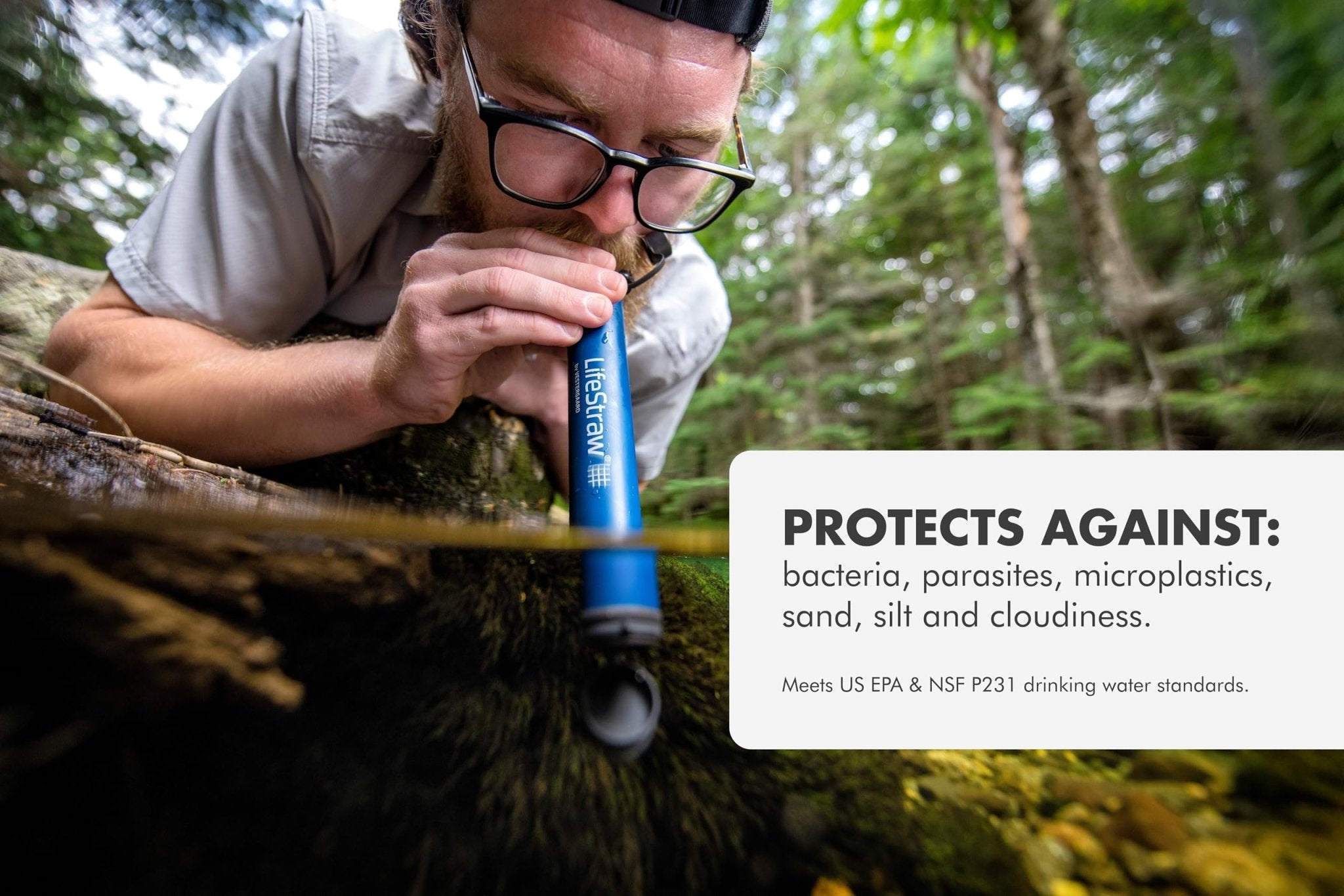 LifeStraw Personal Water Purifier for Hiking, Camping, Travel, and Emergency Preparedness - eighttwentytwo92
