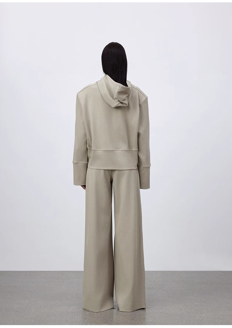 Oversized Hoodie & Wide - Leg Pants Co - ord Set for Women - eighttwentytwo92