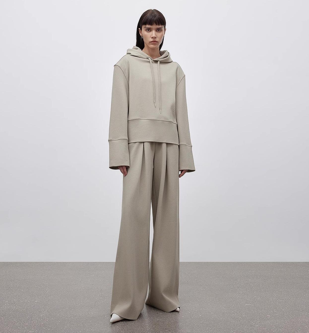 Oversized Hoodie & Wide - Leg Pants Co - ord Set for Women - eighttwentytwo92