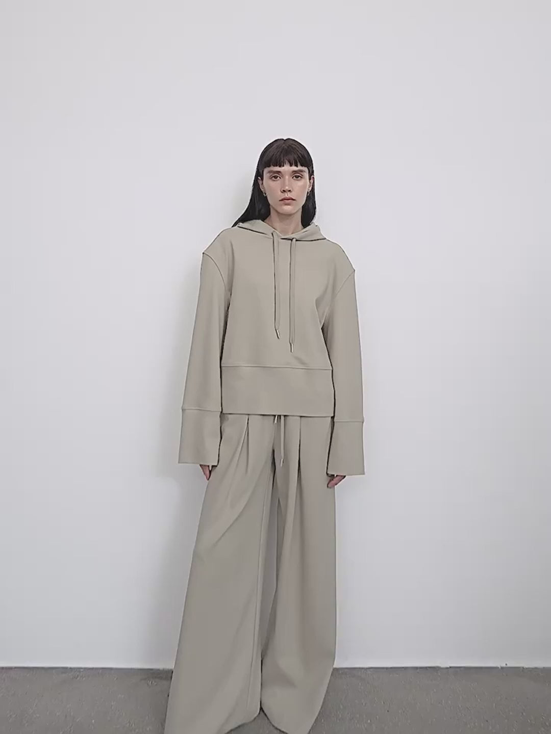 Oversized Hoodie & Wide - Leg Pants Co - ord Set for Women - eighttwentytwo92